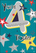 Picture of YOURE 4 TODAY BIRTHDAY CARD